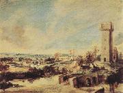 Peter Paul Rubens Landscape with the Tower of Steen (mk01) painting